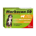 MARBOCAN 50 MG X 10 TAB