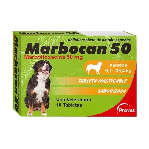 MARBOCAN 50 MG X 10 TAB