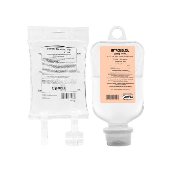 METRONIDAZOL 500 MG/100 ML