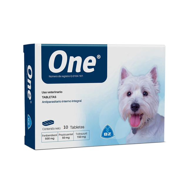 ONE BLISTER X 10 TAB ANTIPARASITARIA