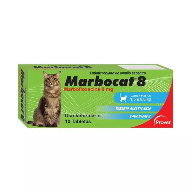 MARBOCAT 8 MG X 10 TAB