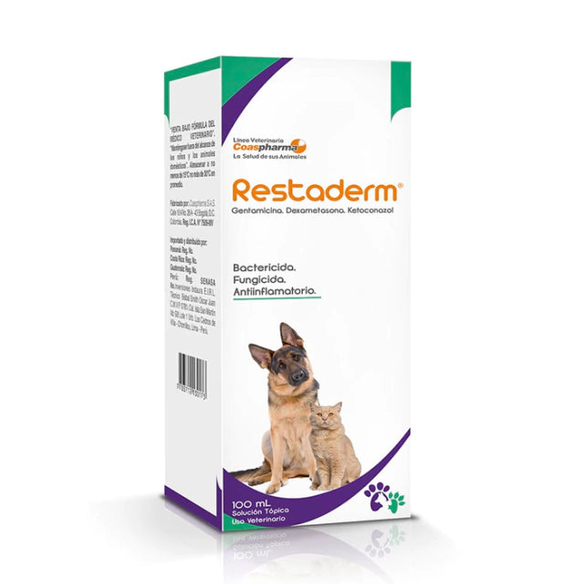 RESTADERM SOLUCION X 100 ML