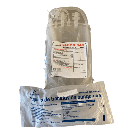 KIT TRANSFUSION SANGUINEA PORTO X 500 ML