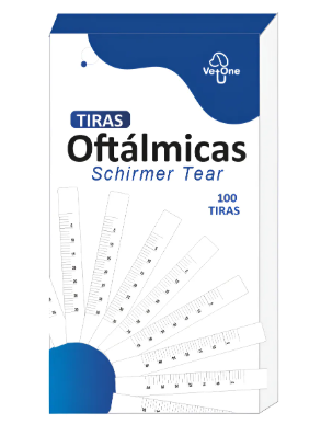 TIRAS DE SCHIRMER CAJA X 100 UNIDADES