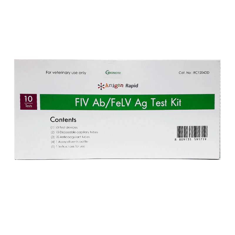 TEST KIT X 5 UNI LEUCEMIA FELINO
