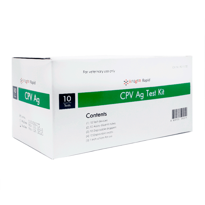 TEST KIT PARVOVIROSIS CAJA X 10 UNI
