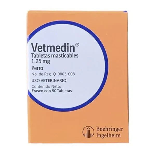 VETMEDIN 1.25 MG X 50 TAB